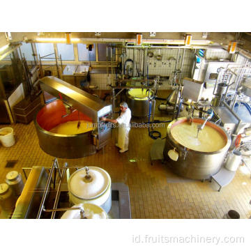 Pabrik pengolahan susu lini yogurt